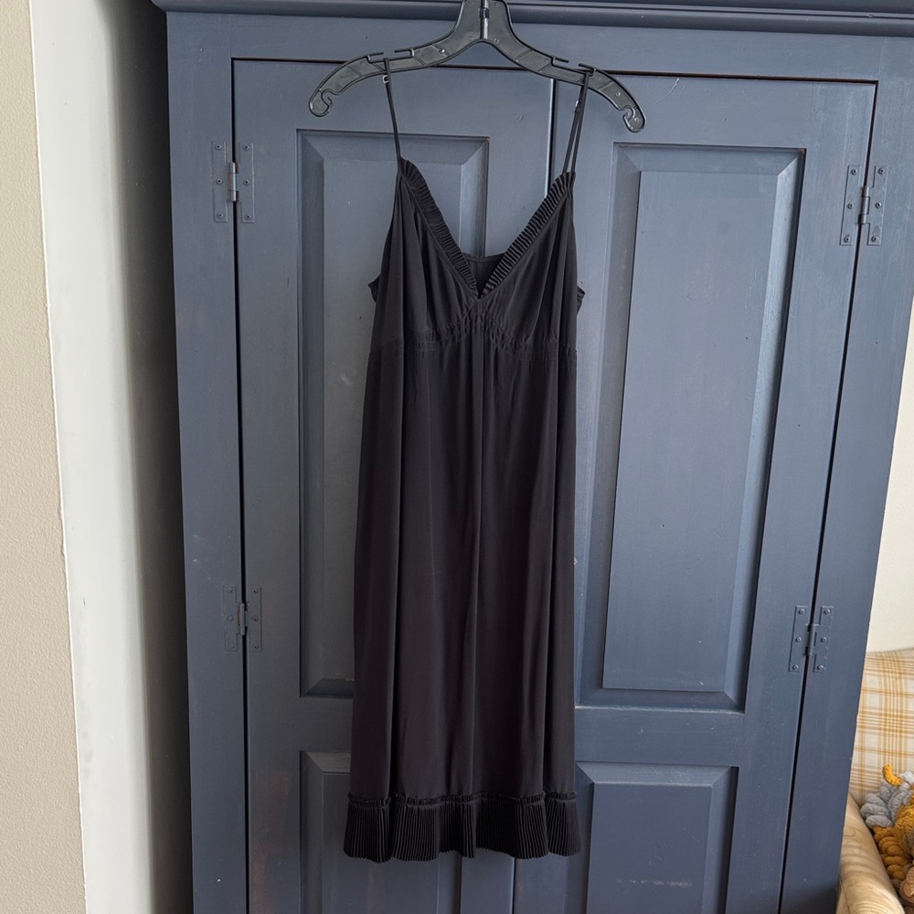 Twelfth Street by Cynthia Vincent Black Slip Dress